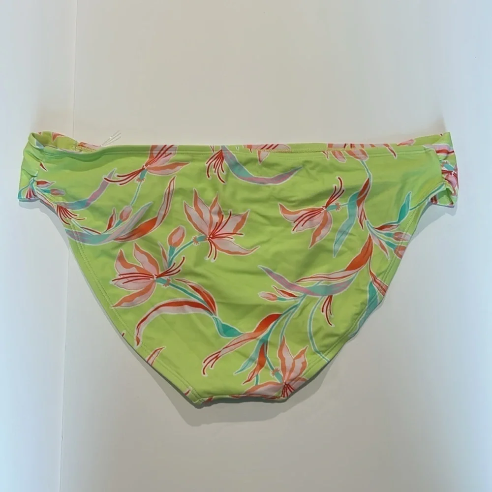 Ninety-Nine floral leaf print bikini bottom size XL
